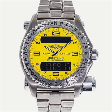 breitling elt watch for sale|used Breitling emergency watch for sale.